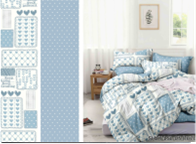 03 (167) А/В постельное бельё из поплина Luxor Бояртекс семейное