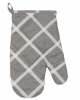 "Прихватка ""Рукавичка"" 30х17 рогожка  (Клетка ""Грей"" ОП)"