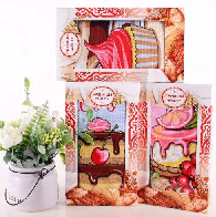 Полотенце вафельное 50х63 Купон в шоколадке в ассортименте 