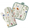 Набор для кухни 2 предмета "Vse DOMA" (рукавичка-прихватка, прихватка)  рис 60286-1 Полевые цветы