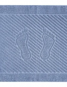 Коврик для ванной махровый Гефест  Он и Она 50*70 гиацинтовый