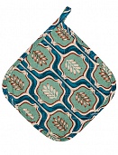 "Прихватка рогожка 20х20 ""Радушная хозяйка"" Листья"