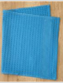 Полотенце вафельное 30х60 ТМ Gala стежка синий