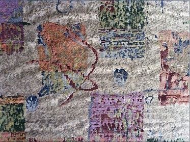 JМ-018 покрывало гобеленовое многоцветное Акварель 150х200