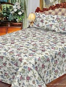 JМ-136 покрывало гобеленовое многоцветное Акварель 150х200