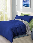 BL-52 постельное белье из сатина Сайлид 2 спальное с европростыней