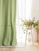 Штора 165/280 Home$Style рогожка Оливка