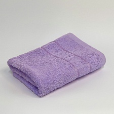 Полотенце махровое Юнона Он и Она 50*90 св.фиолет