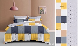 12859-10 A/B постельное бельё из поплина Luxor Бояртекс 1,5 спальное