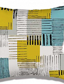 Наволочка на молнии, печать сублимация, 45х45  в ассортименте