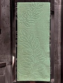 Полотенце махровое Флора Он и Она 70*130 фисташковый