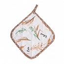 "Прихватка рогожка 20х20 ""Радушная хозяйка"" Колоски"