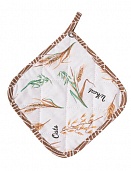 "Прихватка рогожка 20х20 ""Радушная хозяйка"" Колоски"