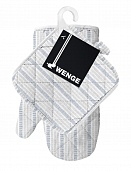 "Набор для кухни 2 предмета (рукавичка-прихватка, прихватка) ""WENGE"""