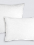 Наволочки из сатина Моноспейс Ecotex 2шт. 70*70 белый