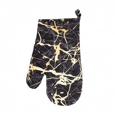 "Прихватка ""Рукавичка"" 30х17, рогожка (Мрамор ОП)"