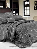 5044  постельное белье креп-жатка Бояртекс 2,0 спальное с европростынёй