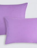 Наволочки из сатина Моноспейс Ecotex 2шт. 50*70 фиолетовый