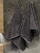 Полотенце махровое Кронос Он и Она 70*130 маренго