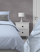 164 Виши, 4 Вид, голубой постельное белье из бязи Бояртекс 1,5 спальное