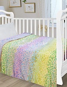 Радуга плед детский велсофт Аделис 100х140