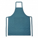 Фартук Радушная хозяйка 70х90см, Ромбы синий