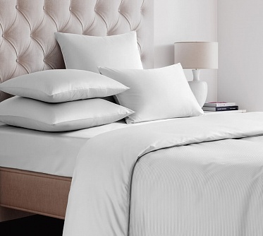 ST-3 пододеяльник из страйп-сатина Сайлид 180*215