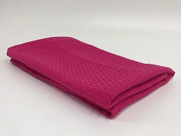 Деметра полотенце вафельное 50*80 пурпурный