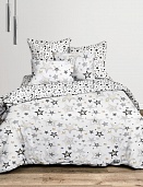 КПБ 1.5 перкаль Fine Line (50х70) рис. 50317-2/50300-1 Звездный час