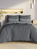 Хилтон постельное бельё из сатина Harmonica Ecotex евро