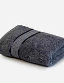 Полотенце махровое Амур Он и Она 50*90 серый