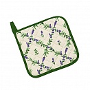 "Прихватка рогожка 18х18 ""Fine Line"" Сказочная гортензия"