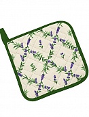 "Прихватка рогожка 18х18 ""Fine Line"" Сказочная гортензия"