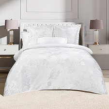 Орнелла постельное бельё из сатин-жаккарда Estetica Ecotex семейное в подарочном чемодане