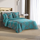 Альфредо постельное бельё из сатин-жаккарда Estetica Ecotex семейное