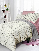 BL-33 постельное белье из сатина Сайлид 2 спальное с европростыней