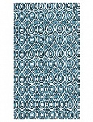 "Полотенце декоративное рогожка 35х60 ""Радушная хозяйка"" Орнамент белый"