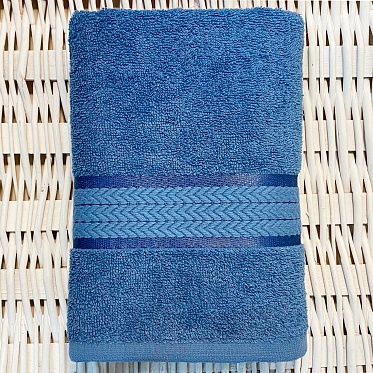 Полотенце махровое Амур Он и Она 40*65 дельфинный