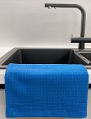 Деметра полотенце вафельное  40х60 лагуна