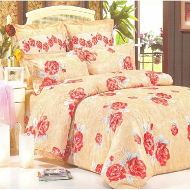 В73 постельное белье из сатина Сайлид 1,5 спальное