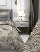 232 Тропикана, бежевый постельное белье из бязи Бояртекс 1,5 спальное