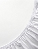 Простыня на резинке трикотажная СВС 140*200*20 белый