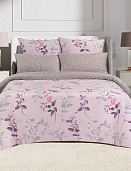 Адрия постельное бельё из сатина Harmonica Ecotex 2 спальное с простынёй на резинке