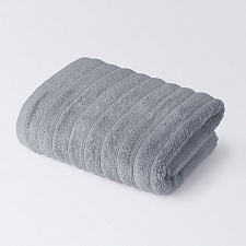 Полотенце махровое Лайфстайл Ecotex 70*130 серое