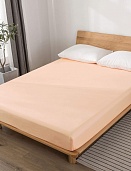 Простыня на резинке сатиновая Сайлид 200х200х25 Q4