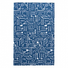 Правила Кухни индиго полотенце рогожка 35*60