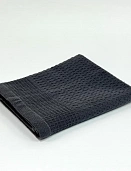 Деметра полотенце вафельное 50*80 темно- серый