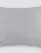 Наволочки из сатина Моноспейс Ecotex 2шт. 50*70 серый