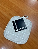 "Прихватка рогожка 18х20 ""WENGE"" рис 60053-1"