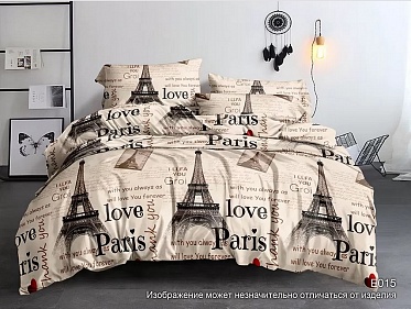 015 Е (И) постельное белье из полисатина Бояртекс евро